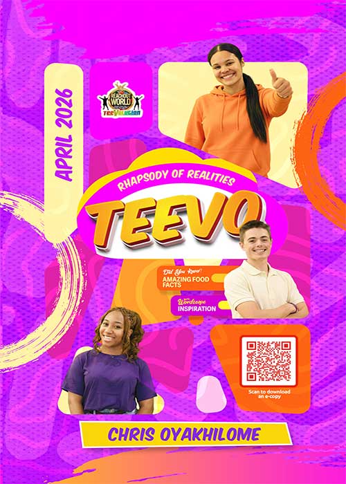 April Rhapsody TeeVo Devotional Now Available